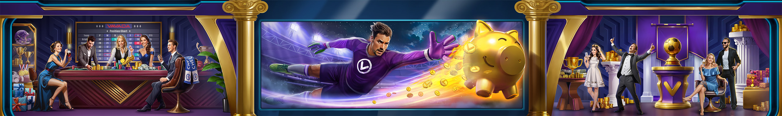 Игровая платформа ВАВАДА - спортивные прогнозы